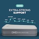 image 6 of DMD Double Air Bed with Built-In Pump with Storage Bag | Grey