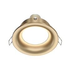 Slim Recessed Downlight Matte Gold 1xGU10
