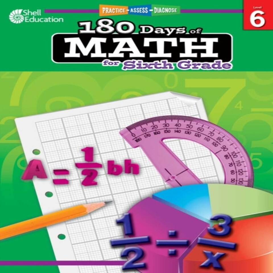 180 Days(tm) Math For Sixth Grade