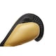 image 9 of Reebok Boxing Gloves - Black/Gold Leather, 12oz (Tetra Impact System) | Black | GOLD | 12oz