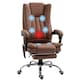 image 1 of Vinsetto High Back Office Chair with Vibration Massage and Heat, Brown