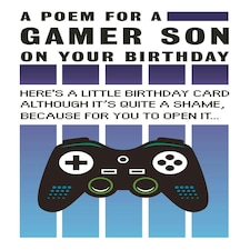 Son Birthday Card
