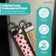 image 8 of 25mm Lanyard Keychain Hardware Fob Key Ring with Ring Clamps - 5pcs