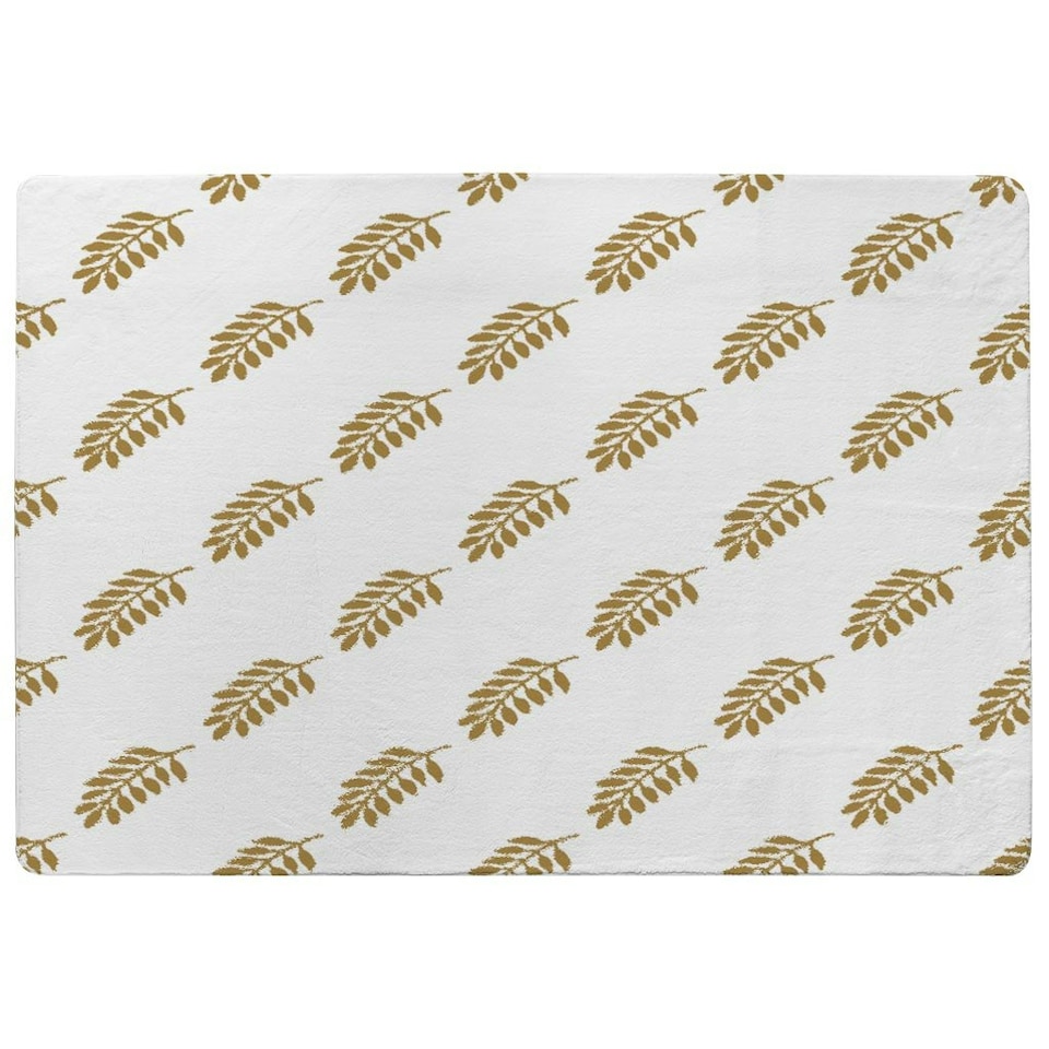 image 1 of Gold Leaf Pattern (Rug) Multi | Medium: 80x150cm