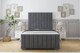 image 1 of Sloomy California Armour Coniston Bed Frame With Mattress With 50" Upholstered Headboard 4'6 Double