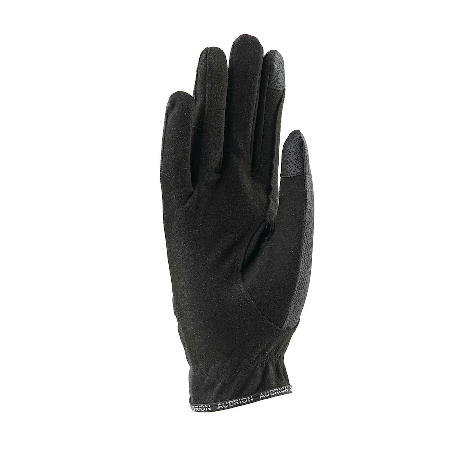 image 1 of Aubrion Unisex Adult Aachen Riding Gloves - Black - L | Black | L