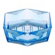 image 1 of Dow Blue Acrylic Soap Dish