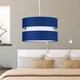 image 5 of Benni - Navy Blue 26cm Pendant Shade Blue