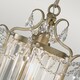 image 2 of Gianna 1 Light Ceiling Pendant Silver, E27