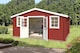 image 4 of Udo 380-Log Cabin, Wooden Garden Room, Timber Summerhouse, Home Office - L522.4 x W400 x H256.5 cm | Brown
