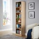 image 1 of Bookcase Display Shelf Freestanding Book Storage Unit Home Living Room Furniture | Brown