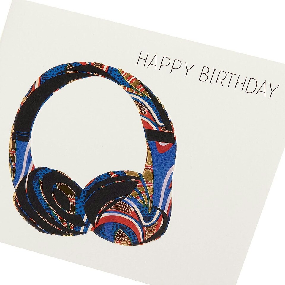 image 1 of Kindred Afrotouch Blank Happy Birthday Card