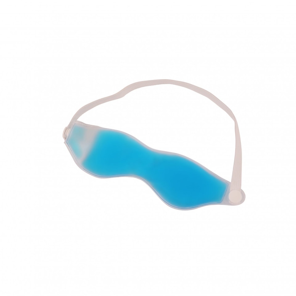 image 1 of Soothing Cool Hot Tension Relief Reusable Gel Eye Mask | Blue