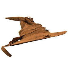 Brown Wizard Hat – Magical Fancy Dress Accessory Brown | One Size