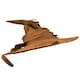 image 1 of Brown Wizard Hat – Magical Fancy Dress Accessory Brown | One Size