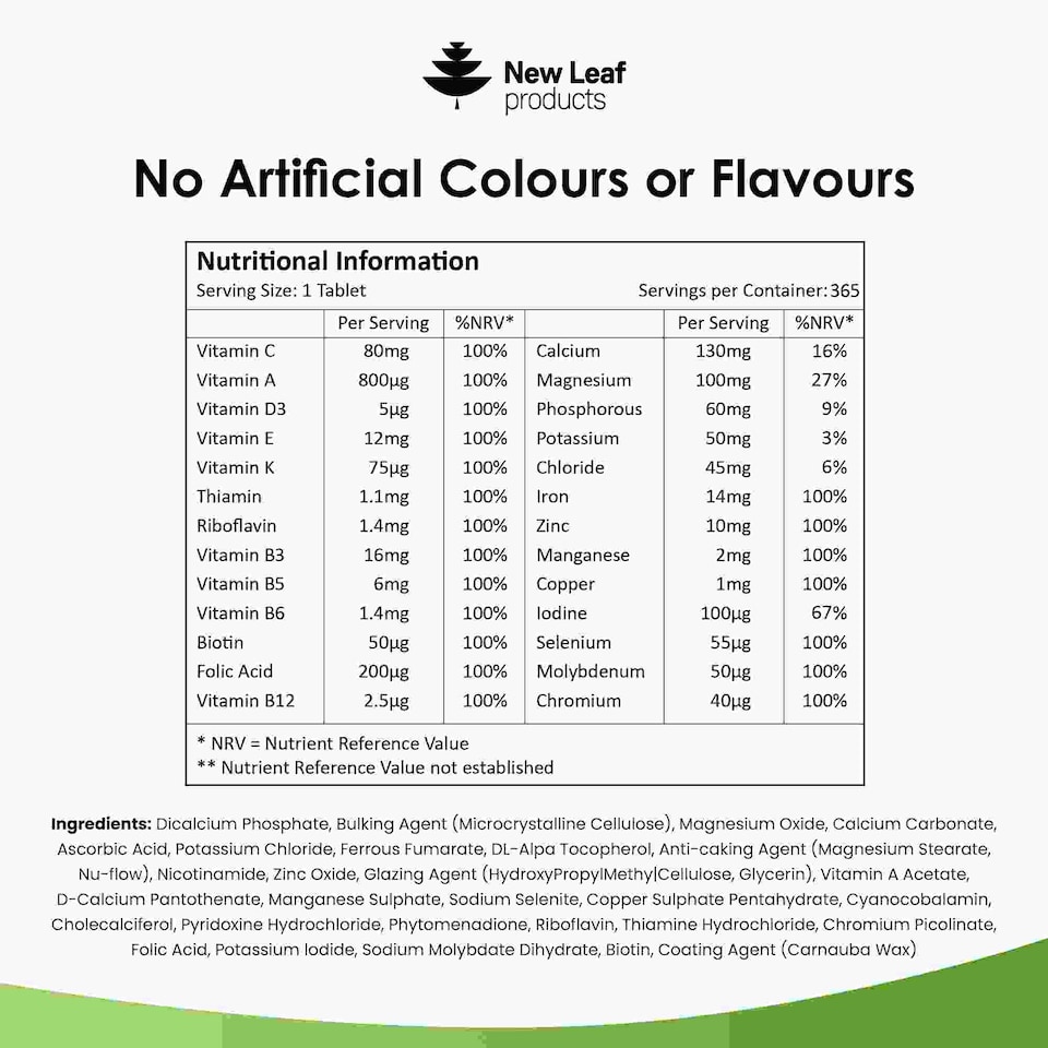 image 1 of Multivitamin & Minerals for Men & Women 365 Tablet