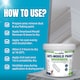 image 4 of SmartSeal - Anti-Mould Paint - Pale Slate (2.5L) For Bathroom, Kitchen and Bedroom Walls & Ceilings - Protection Against Mould