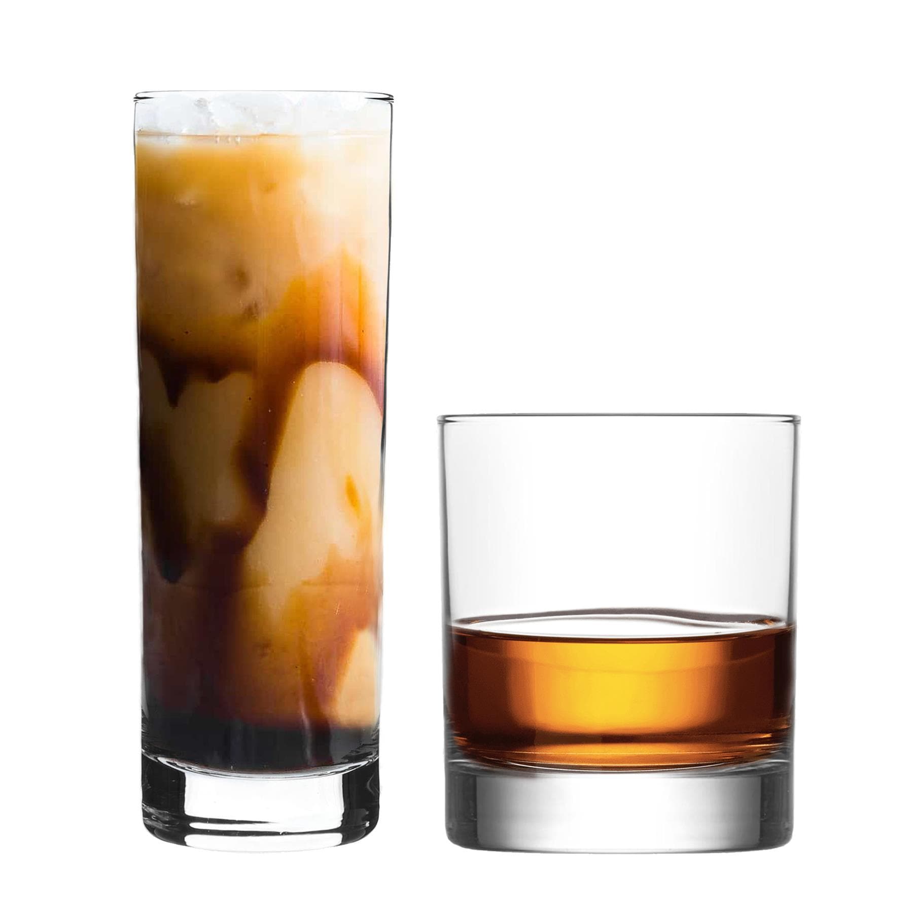 LAV 12 Piece Ada Glassware Set - Clear Clear Clear