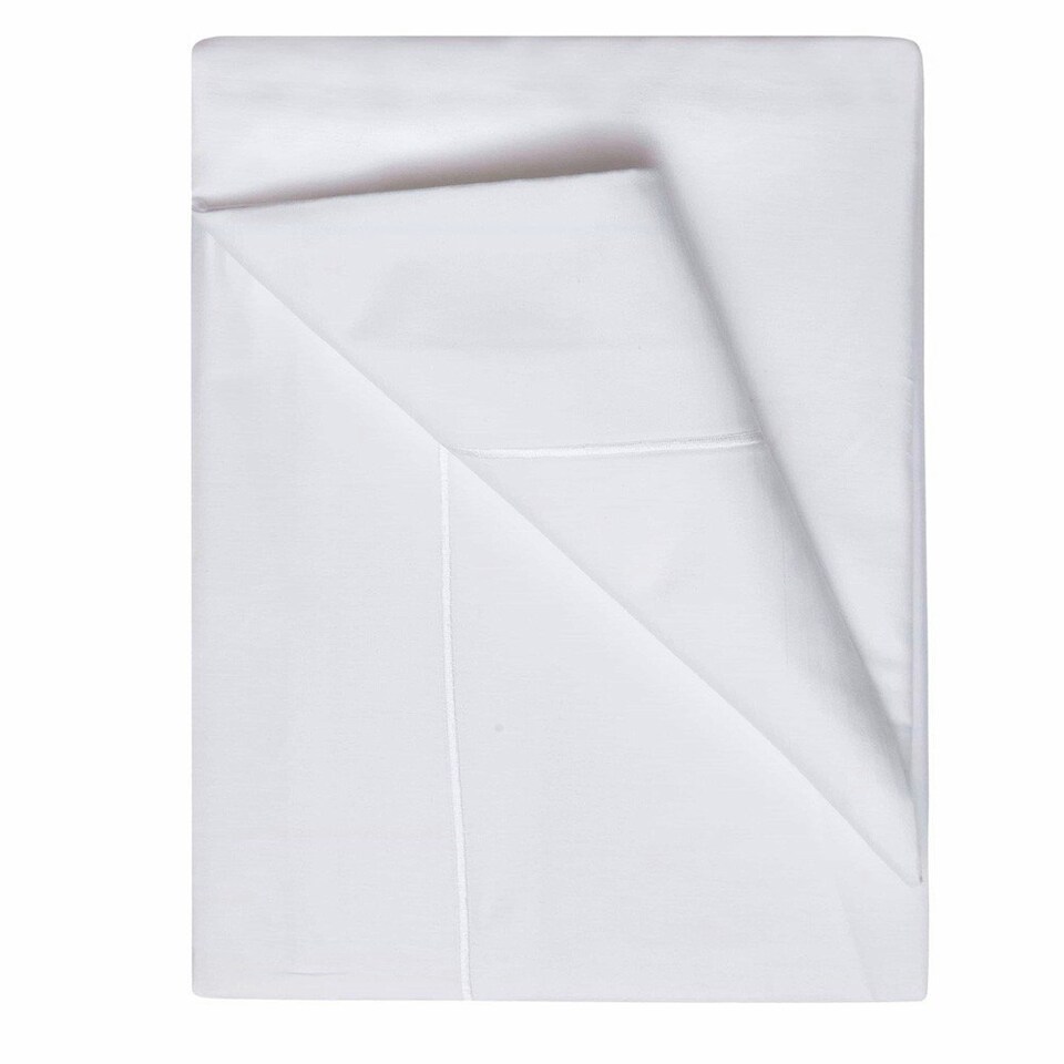 Belledorm 1000TC Egyptian Cotton Flat Bed Sheet - White - King
