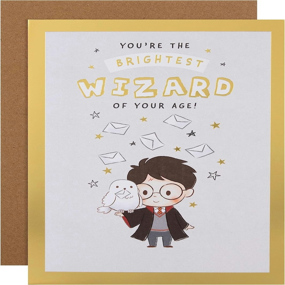 image 1 of Harry Potter You're the brightest Wizard of your age! Birthday Card