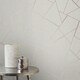 image 3 of Fine Decor Quartz Fractal Textured Wallpaper - Beige/Rose Gold - 32.8ft x 20.5in Brown