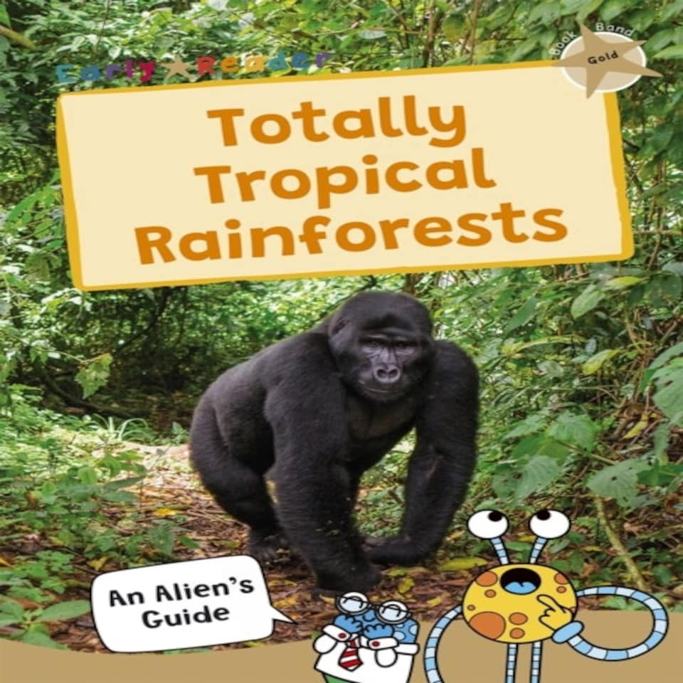 Totally Tropical Rainforests Gold Band