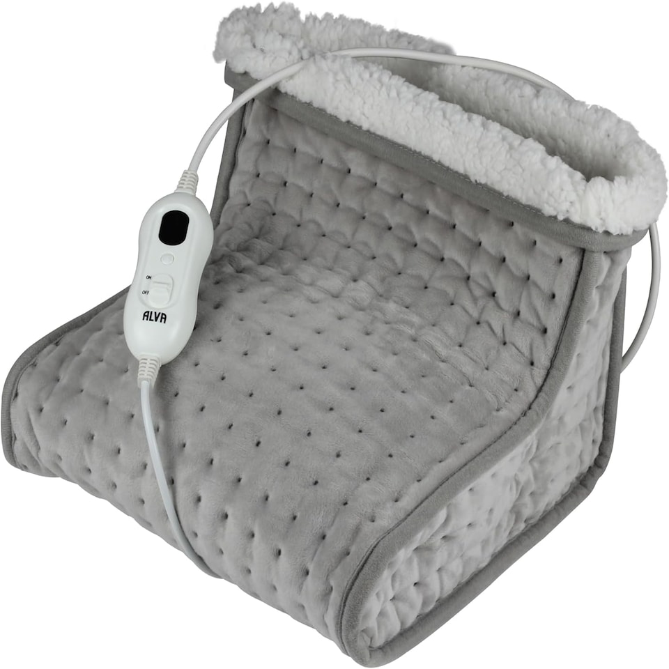 image 1 of Alva London - Electric Heated  Foot Warmer - Grey