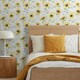 image 3 of Catherine Lansfield Sunflower Wallpaper - Yellow/White - 10m x 53cm Yellow