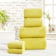 image 4 of Waffle Pure Cotton Hand Towels Super Soft and Absorbant Blue | Duck Egg | Hand towel