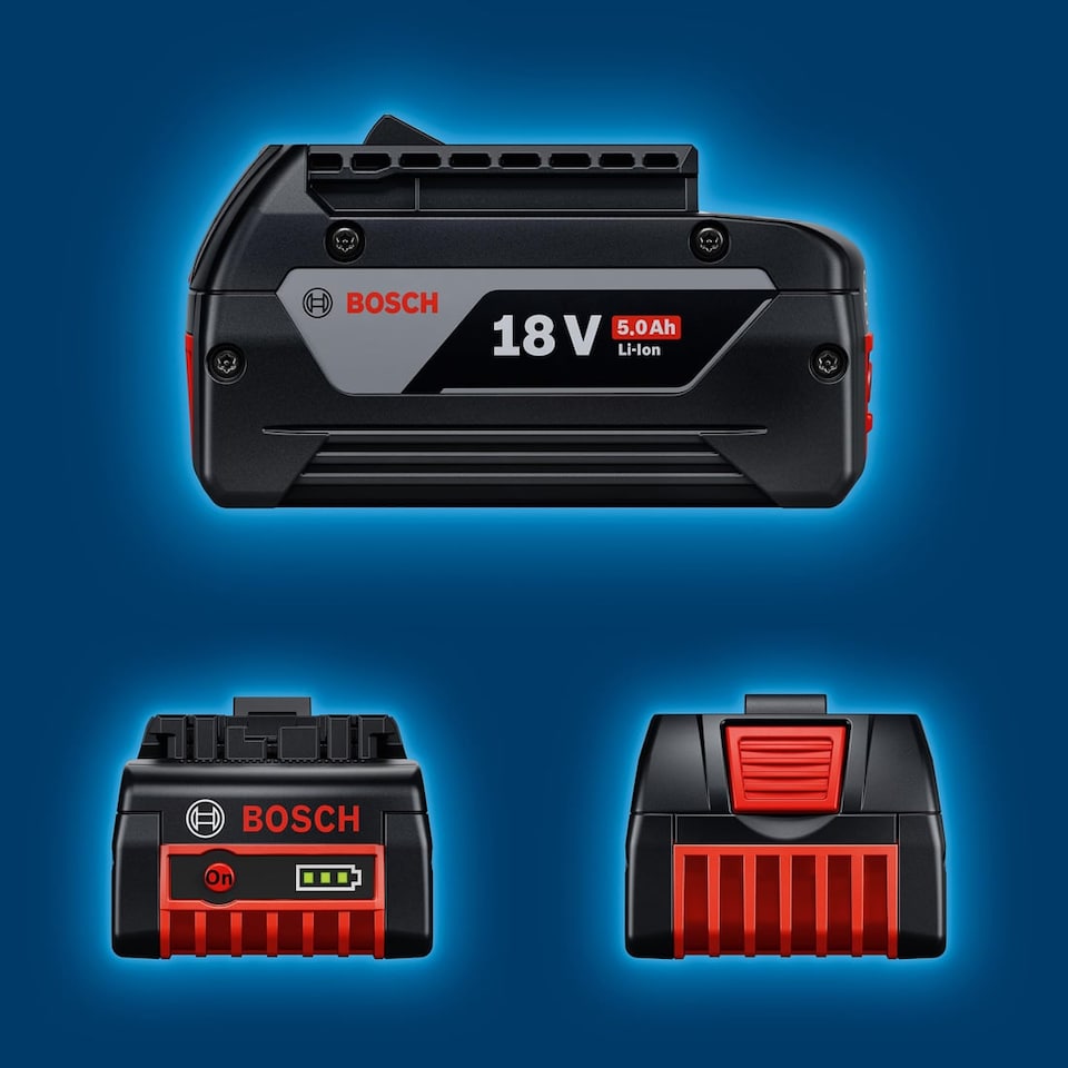 image 1 of Bosch Professional 18v Li-ion CoolPack Battery 5.0Ah 1600A002U5
