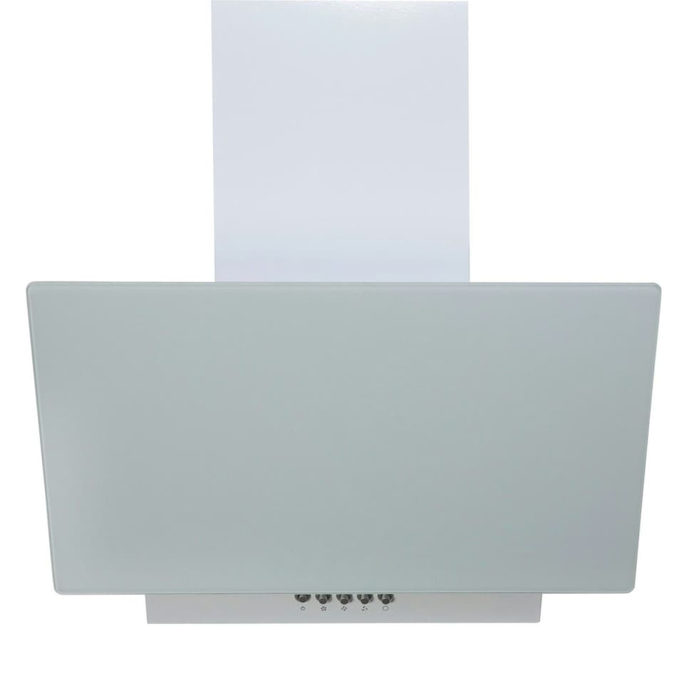 image 1 of SIA EAG61WH 60cm White Angled Chimney Cooker Hood Kitchen Extractor Fan