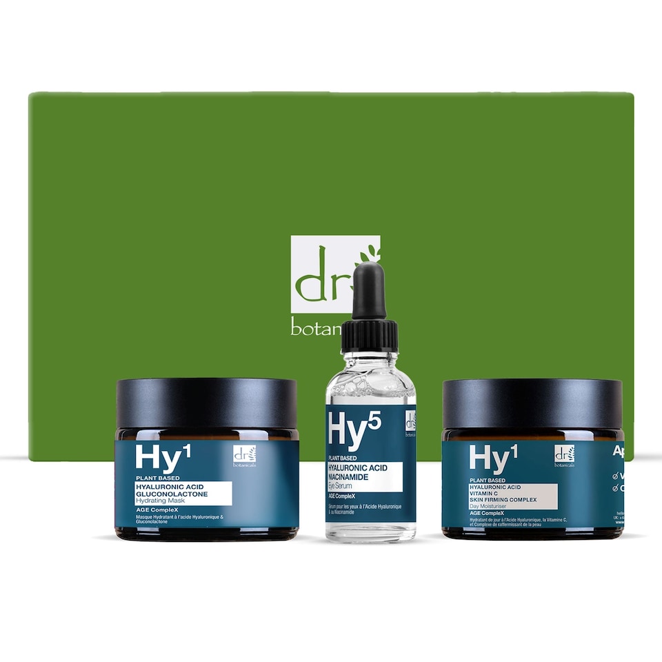 image 1 of Dr Botanicals Anti-Ageing Hyaluronic Acid Skincare Gift Set