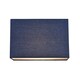 image 2 of Contemporary and Stylish Navy Midnight Blue Linen Fabric Rectangular Lamp Shade | Blue | 12"