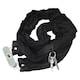 image 1 of 3 Key Motorcycle Heavy-Duty Padlock with Chain - 38mm x 1m