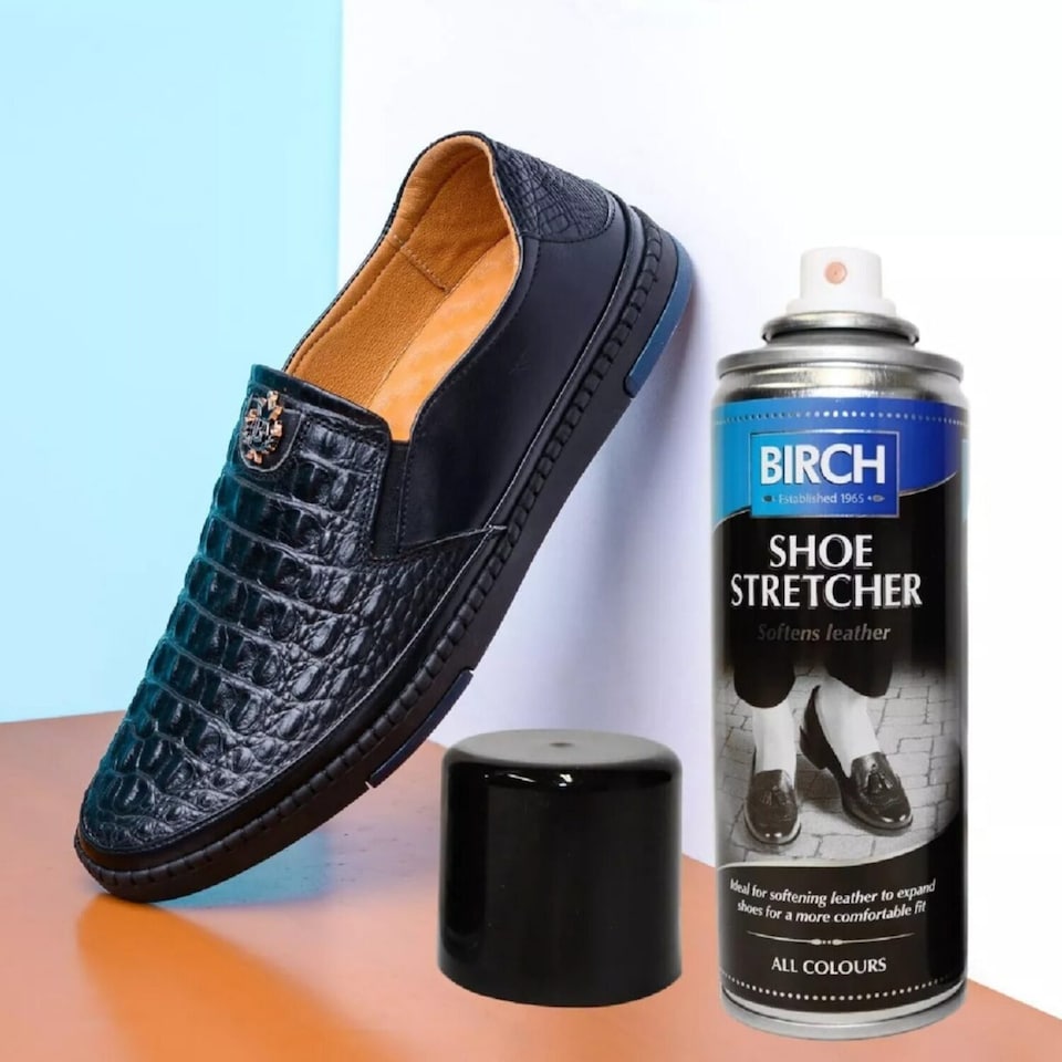 image 1 of BIRCH Shoe Stretcher Aerosol - Softens Leather for Comfortable Fit 200ml | Clear