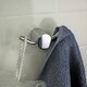 image 2 of Showerdrape Vitality Chrome Stainless Steel Wall Mounted Double Robe Hook