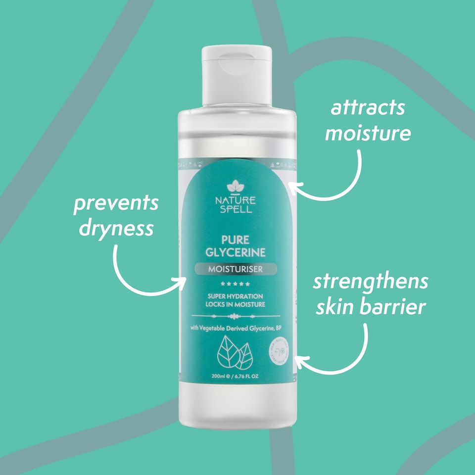 image 1 of Nature Spell Glass Skin Duo: Rose Water Toner & 100% Pure Glycerine