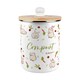image 1 of Allotment Rabbits Compost Caddy - Metal 2L Decorative Kitchen Food Waste Bin