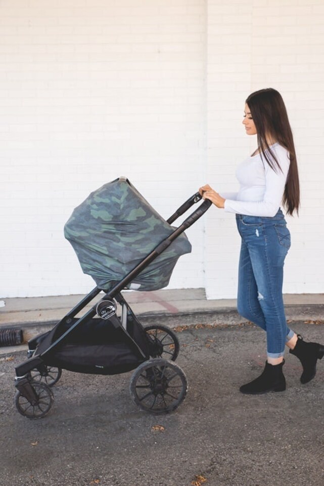 image 1 of Copper Pearl Nursing & Car Seat Cover Hunter