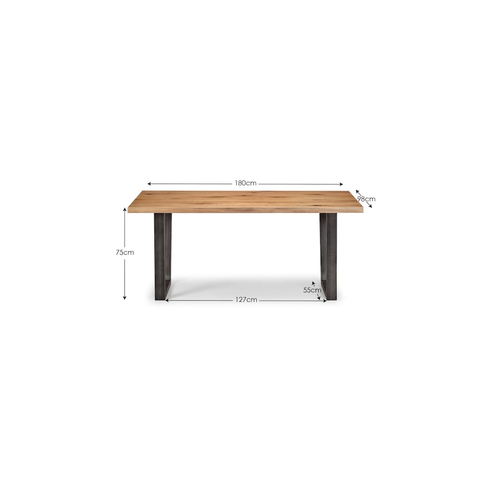 image 1 of Brooklyn Dining Table - Oak