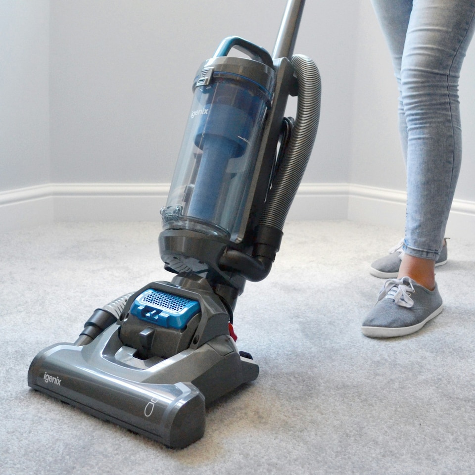 image 1 of Upright Bagless Vacuum Cleaner With Detachable Handle