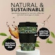 image 4 of 12oz 350ml William Morris Reusable Eco-Friendly 100% Plant Based Coffee Cup - Melamine Free, Dishwasher/Microwave Safe Travel Mug N/A | Blackthorn