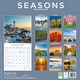 image 2 of Seasons 2026 Calendar | Square Wall Calendar | Travel & Nature Gift | Plastic Free Packaging | by Avonside Publishing