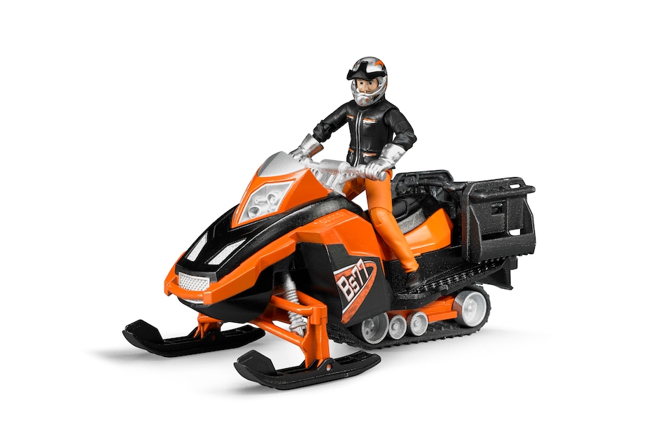 image 1 of Bruder Snowmobil with driver and accessories Vehicle Playset