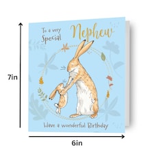 Guess How Much I Love You 'Special Nephew' Birthday Card