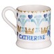 image 3 of Mug: 1 x 300ml Emma Bridgewater Prince and Princess of Wales Half Pint Mug, Ceramic White