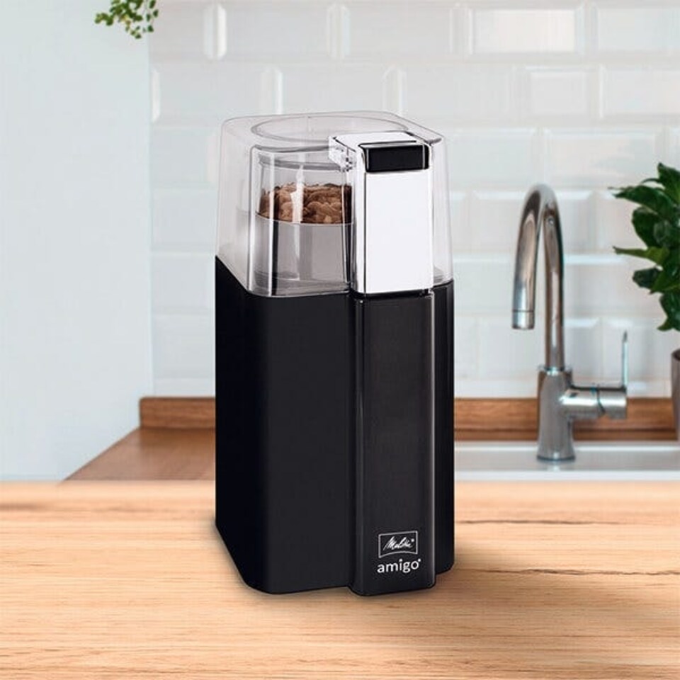 image 1 of Melitta Amigo Coffee Grinder Black 1029-01