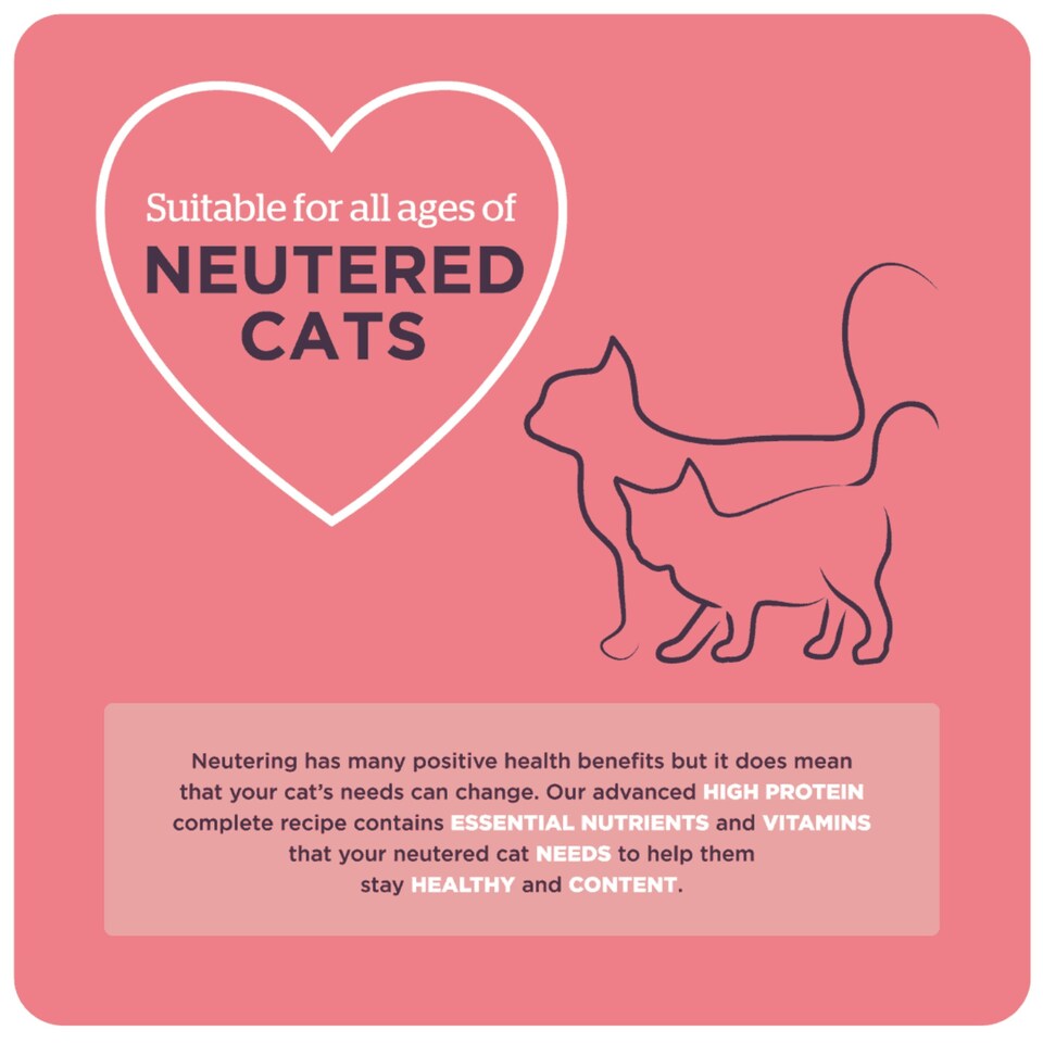 image 1 of Burgess Neutered Cat Food With Chicken - 1.5KG