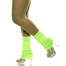 Neon Green Leg warmers