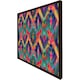 image 3 of Abstract ethnic ikat pattern (Picture Frame) White | XL